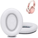 Bose Quietcomfort 2 QC25 Ae2 Qc2 QC15 AE2I AE2W QC35 QC35 Ii Soundtrue Soundlink Uyumlu Kulaklık Süngeri Pedi Yastığı Yastık Ped Minder - Beyaz