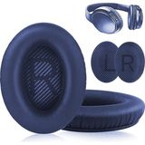 Bose Quietcomfort 2 QC25 Ae2 Qc2 QC15 AE2I AE2W QC35 QC35 Ii Soundtrue Soundlink Uyumlu Kulaklık Süngeri Pedi Yastığı Yastık Ped Minder - Lacivert