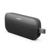 Bose SoundLink Flex Bluetooth Hoparlör, Taşınabilir Dış Mekan Hoparlörü, Su Geçirmez ve Toz Geçirmez, USB-C, 12 Saate Kadar Pil Ömrü, Siyah, 2. Nesil