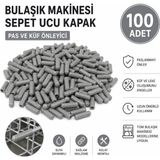 Bosh -100 Adet Gri | Pas Küf Önleyici Bulaşık Sepet Koruma Çubukları