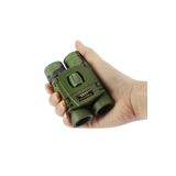 Bosile 8X21 Kauçuk Kaplama Askeri Renk Cep Boy Mini Dürbün