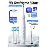 Bosile AMF14 Ultrasonik Diş Temizleme Cihazı Siyah | 42.000 Titreşim/Dk | 5 Mod | IPX8 Su Geçirmez | Type-C Şarj | Diş Taşı Temizleyici & Plak Temizleme Seti