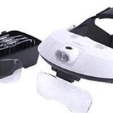 Bosile Işıklı Kafa Büyüteci Tamirci Büyüteci 5 Lensli Mg-81001H