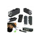 Bosile Mini 60X 100X Zoom Lens Odak Takı Led Cep Mikroskop Büyüteç