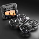 Bosile T21 Pro Drone Çift Hd Kamera Fpv Canlı Yayın Fırçasız Motor Engel Algılamalı Katlanabilir Drone - Gri