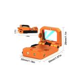Bosile Taktik RMT Flip Red Dot Sight Holografik Refleks Katlama Kapsamı 20mm Picatinny Mount Tan Rengi