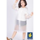 Bosile Unisex Çocuk Yağmurluğu - Standart - Beyaz Beyaz