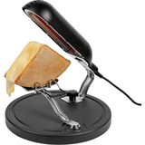 Boska Raclette Quattro Siyah/Raclette Izgara/Ekstra Uzun İp/Eritilmiş Raclette Peyniri/İsviçre Geleneği/Orijinal Atıştırmalık Veya Yemek