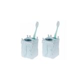 Bosphorus 2 ADET DİŞ FIRÇALIK DENİZ FENERİ MODEL POLİRESİN 7X7X12CM BANYO SETİ