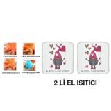 Bosphorus 2 ADET KALPLİ NOEL CÜCESİ CEP SOBASI,EL ISITICI,SICAK SU TORBASI PVC10x9,5cm