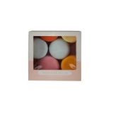 Bosphorus 2 Adet Pencereli Hediye Kutusu,şeffaf Pvc Pencereli Pembe Renkli 22X22X7,5