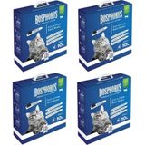Bosphorus 4x10 lt Aktif Karbonlu Hızlı Topaklanan Grey Ince Taneli Doğal Kedi Kumu