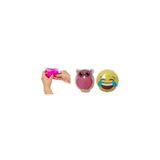 Bosphorus Homi GÜLEN EMOJİ PEMBE BAYKUŞ CEP SOBASI,EL ISITICI,2 ADET SICAK SU TORBASI PVC 9cm