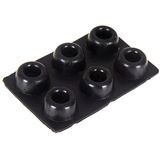 Bosphorus Kapı Kulpu Çarpmasını Engelleyici Stoper 6 Lı Set