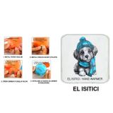 Bosphorus MAVİ BERELİ KÖPEK CEP SOBASI,EL ISITICI,SICAK SU TORBASI PVC10x9,5cm