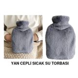 Bosphorus SICAK SU TORBASI YAN CEPLİ GRİPELUŞ TERMOFOR 27x17x2cm1 LİTRE