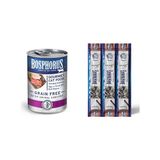 Bosphorus Sığır ve Tavuk Etli Tahılsız Kedi Maması 415 gr + Ton Balıklı ve Karidesli Kedi Ödül