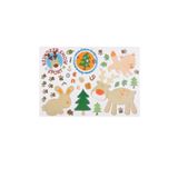 Bosphorus XFG115 Ormanlı Desen Pvc 33x48 cm Duvar Stickerı