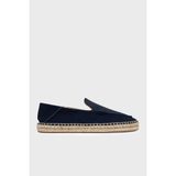 Boss % 100 Deri Espadril Erkek Espadril 50563149 401 - Lacivert