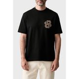 Boss % 100 Pamuk Bisiklet Yaka Logolu T Shirt Erkek T Shirt 50565606 002 - XL - Siyah