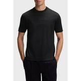Boss % 100 Pamuk Regular Fit Bisiklet Yaka T Shirt Erkek T Shirt 50565042 001 - XL - Siyah