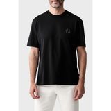 Boss % 100 Pamuk Regular Fit Bisiklet Yaka T Shirt Erkek T Shirt 50565044 001 - Siyah