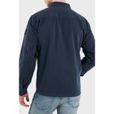 Boss % 100 Pamuk Regular Fit Fermuarlı Gömlek Erkek Gömlek 50553706 464 - Lacivert - XL