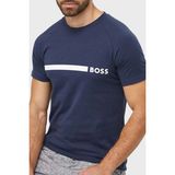 Boss % 100 Pamuk Slim Fit Bisiklet Yaka Logolu T Shirt Erkek T Shirt 50517970 426 - Lacivert - 2XL