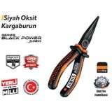 Boss 160 Mm Siyah (85616) Oksit Kargaburun 6 Adet