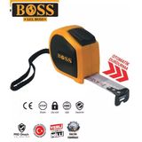 Boss 5 Mt X 25 Mm 84378 Profesyonel Çelik Şerit Metre Stoplu 12 Adet