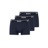 Boss 50475274 Açık Mavi Erkek 3'lü Boxer