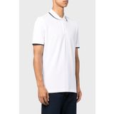 Boss 50494697 100 Polo Yaka Beyaz Erkek T-shirt