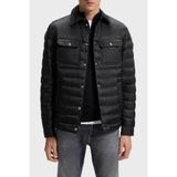 Boss 50540456 001 Siyah Kapitoneli Regular Fit Kuş Tüyü Dolgulu Şişme Erkek Mont
