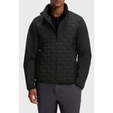 Boss 50561388-001 Erkek Regular Fit Dik Yaka Çift Yönlü Fermuarlı Kaz Tüyü Siyah Mont