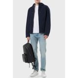 Boss 50564188 404 - Lacivert Logolu Regular Fit Kapüşonlu Mont Erkek Mont