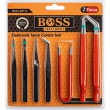 Boss 7 Parça Elektronik Tamir ve Cımbız Seti – Hassas Onarım Alet Seti