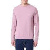 BOSS Açık Mor Regular Fit Logo Baskılı Sweatshirt, M, 5003361008, Açık Mor, erkek