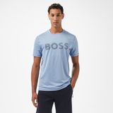 Boss Active Erkek Mavi T-Shirt - 498-Mavi