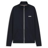 BOSS Authentic Jacket Z Fermuarlı Sweatshirt, M, 50545564, Mavi, erkek