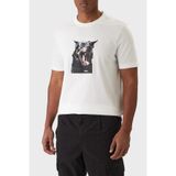 BOSS Baskılı Pamuklu Regular Fit Bisiklet Yaka T Shirt Erkek T SHİRT 50558965 100