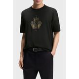 Boss Baskılı Pamuklu Regular Fit Bisiklet Yaka T Shirt Erkek T SHİRT 50565015 001