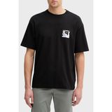 Boss Baskılı Pamuklu Relaxed Fit Bisiklet Yaka T Shirt Erkek T Shirt 50556032 001 - Siyah