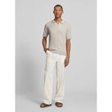 Boss Bej Erkek Relaxed Fitilli Desen Kazak ARAVOLO_50560372 - M