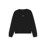 BOSS Bisiklet Oversize Logo Baskılı Sweatshirt, S, 5003362113, Siyah, kadın