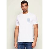 Boss Bisiklet Yaka Beyaz Erkek T-Shirt TE_PLAIN_50556023 - XL