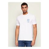 Boss Bisiklet Yaka Beyaz Erkek T-Shirt TE_PLAIN_50556023