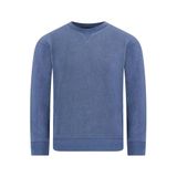 BOSS Bisiklet Yaka Desenli Sweatshirt We_Explorer, M, 5003335565, Mavi, erkek