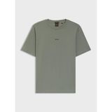 BOSS Bisiklet Yaka Gri - Gümüş T-Shirt, L, 5003345678, Gri - Gümüş, Erkek