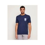 Boss Bisiklet Yaka Lacivert Erkek T-Shirt TE_PLAIN_50556023