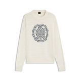 BOSS Bisiklet Yaka Regular Fit Kazak, M, 5003360998, Ekru, Erkek